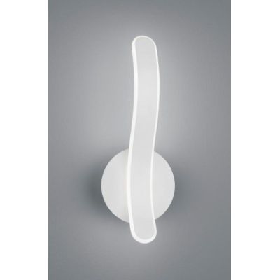 PARMA APPLIQUE MODERNA H39 CM FINITURA BIANCA O CROMO LED 11W LUCE 4000K DIMMERABILE RL - Cristalensi Shop Online