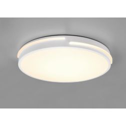 TACOMA PLAFONIERA D40 CM LED 24W LUCE 2700-6500K DIMMERABILE NERA O BIANCA CON TELECOMANDO RL - Cristalensi Shop Online 2