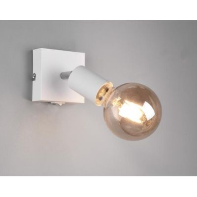 VANNES FARETTO SPOT 1 LUCE ORIENTABILE MODERNO IN 4 FINITURE COLORE ATTACCO E27 RL - Cristalensi Shop Online