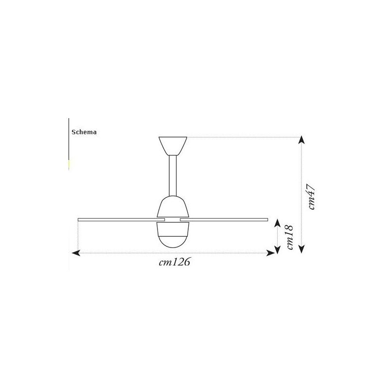 SFERA LED 12W 1400 LUMEN 3000K VENTILATORE DI ITALEXPORT DIAMETRO 127 BIANCO E GRIGIO Italexport - Cristalensi Shop Online