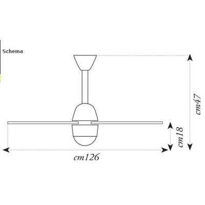 SFERA LED 12W 1400 LUMEN 3000K VENTILATORE DI ITALEXPORT DIAMETRO 127 BIANCO E GRIGIO Italexport - Cristalensi Shop Online