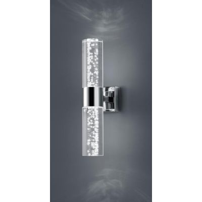 BOLSA AP2 APPLIQUE IN METALLO CROMATO A LED INTEGRATO IP44 TRIO LIGHTING - Cristalensi Shop Online