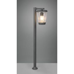 CAVADO PALETTO DA ESTERNO ALTEZZA CM 100 IP44 ANTRACITE CON DIFFUSORE TRASPARENTE TRIO LIGHTING - Cristalensi Shop Online