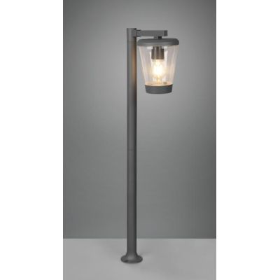 CAVADO PALETTO DA ESTERNO ALTEZZA CM 100 IP44 ANTRACITE CON DIFFUSORE TRASPARENTE TRIO LIGHTING - Cristalensi Shop Online