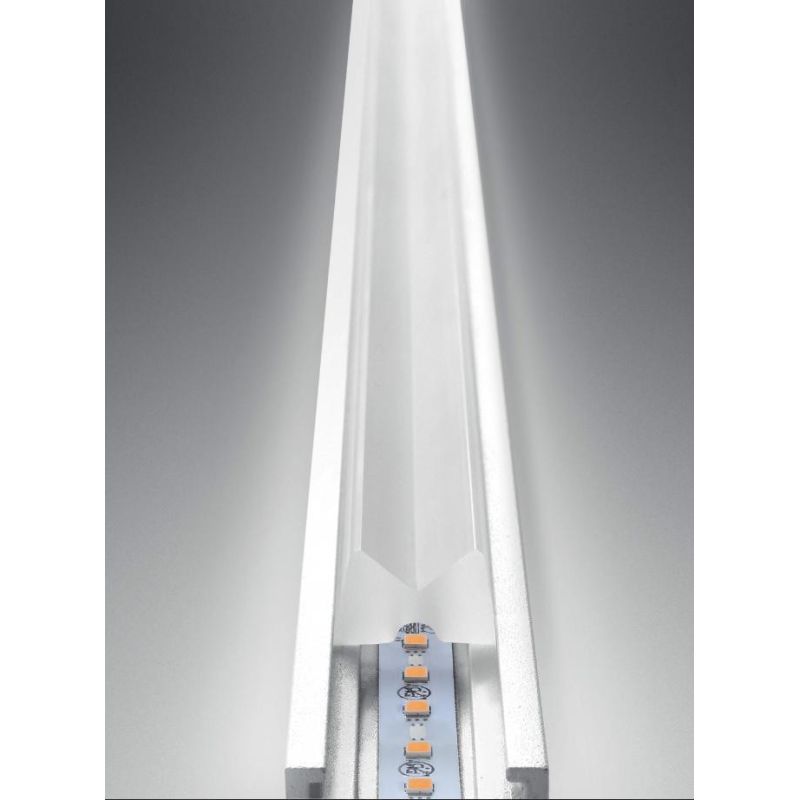 XILEMA W1 APPLIQUE BIANCA O ALLUMINIO LUCIDO LED 17W 3000K LINEA LIGHT MODERNO STILNOVO MA&DE - Cristalensi Shop Online