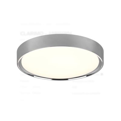 CLARIMO PLAFONIERA ROTONDA IP44 D33 LED 18W LUCE 3000K 4 FINITURE COLORE TRIO LIGHTING - Cristalensi Shop Online