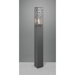 COOPER LAMPIONE DA ESTERNI H100 DESIGN MODERNO E ORIGINALE IP44 ANTRACITE ATTACCO E27 TRIO LIGHTING - Cristalensi Shop Online