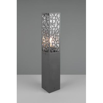 COOPER PALO DA ESTERNI H60 DESIGN MODERNO E ORIGINALE IP44 ANTRACITE ATTACCO E27 TRIO LIGHTING - Cristalensi Shop Online