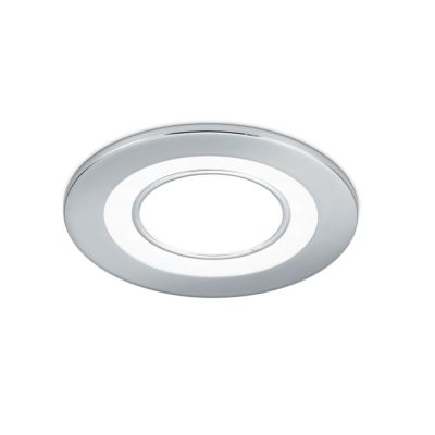 CORE FARETTO DA INCASSO IN PLASTICA NERA BIANCA O CROMO LED 5W LUCE 3000K ACCENSIONI SEPARATE TRIO LIGHTING - Cristalensi Shop O