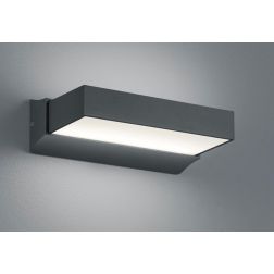 CUANDO APPLIQUE DA ESTERNI ANTRACITE IP54 LED 14W LUCE 3000K BIEMISSIONE DESIGN MODERNO TRIO LIGHTING - Cristalensi Shop Online