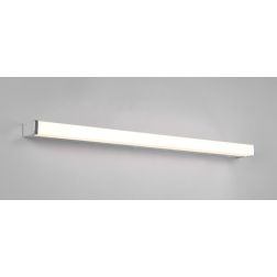 FABIO LAMPADA DA SPECCHIO IN METALLO NERO O CROMO IP44 LED 12W LUCE 3000K LARGHEZZA CM 80 TRIO LIGHTING - Cristalensi Shop Onlin 2