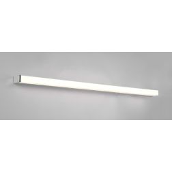 FABIO LAMPADA DA SPECCHIO IN METALLO NERO O CROMO IP44 LED 20W LUCE 3000K LARGHEZZA CM 120 TRIO LIGHTING - Cristalensi Shop Onli 2