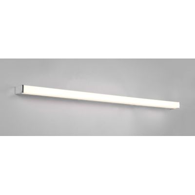 FABIO LAMPADA DA SPECCHIO IN METALLO NERO O CROMO IP44 LED 20W LUCE 3000K LARGHEZZA CM 120 TRIO LIGHTING - Cristalensi Shop Onli