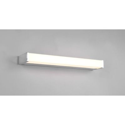 FABIO LAMPADA DA SPECCHIO IN METALLO NERO O CROMATO IP44 LED 6W LUCE 3000K LARGHEZZA CM 42,5 TRIO LIGHTING - Cristalensi Shop On