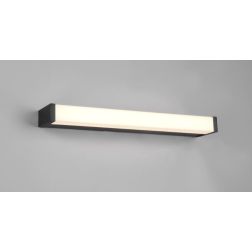 FABIO LAMPADA DA SPECCHIO IN METALLO NERO O CROMATO IP44 LED 6W LUCE 3000K LARGHEZZA CM 42,5 TRIO LIGHTING - Cristalensi Shop On 2