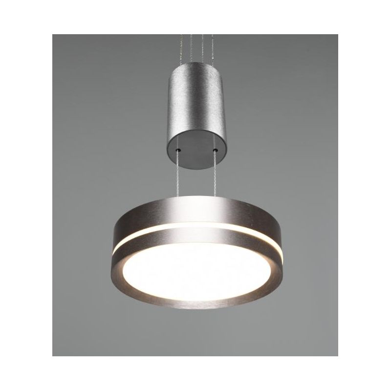 FRANKLIN SOSPENSIONE A TRE LUCI CON SALISCENDI 3 FINITURE LED 27W DIMMERABILE TRIO LIGHTING - Cristalensi Shop Online
