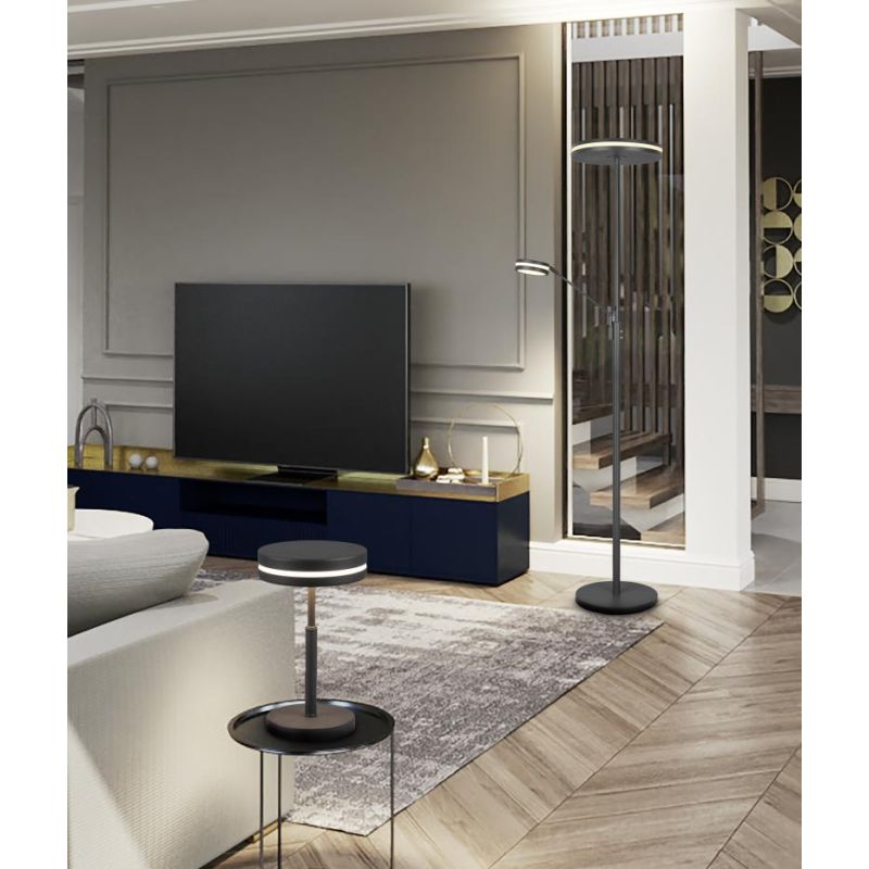 FRANKLIN ORIGINALE LAMPADA DA TAVOLO IN 4 FINITURE LED 6W LUCE 3000K ALTEZZA CM 25 TRIO LIGHTING - Cristalensi Shop Online