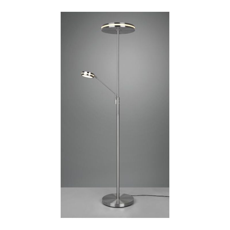 FRANKLIN PIANTANA DOPPIA EMISSIONE DI LUCE TOUCH DIMMER LED 40W 4 FINITURE COLORE TRIO LIGHTING - Cristalensi Shop Online