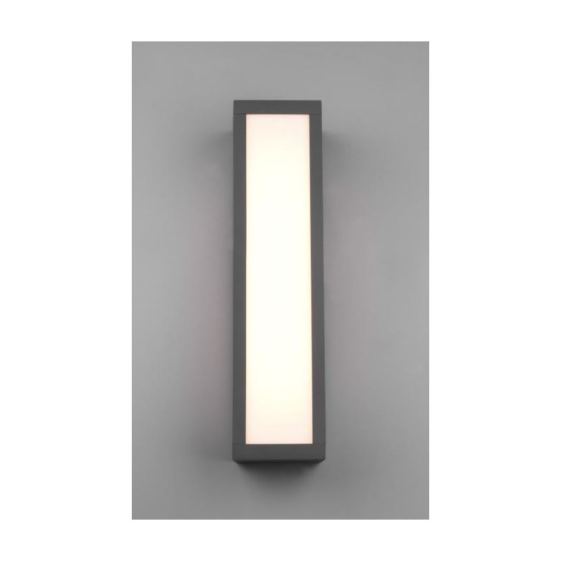 FUERTE APPLIQUE DA ESTERNO MODERNA COLORE ANTRACITE IP54 LED 10,5W LUCE 3000K TRIO LIGHTING - Cristalensi Shop Online