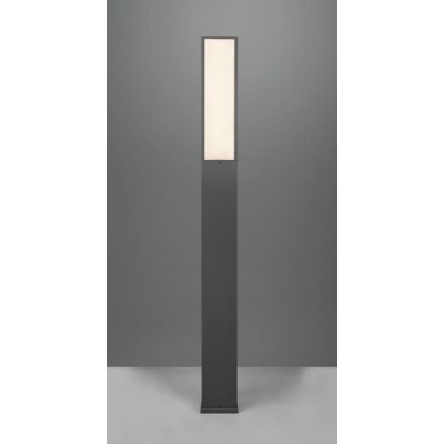 FUERTE PALO DA ESTERNO H155 MODERNO COLORE ANTRACITE IP54 LED 15W LUCE 3000K TRIO LIGHTING - Cristalensi Shop Online