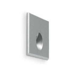 POLKA QUADRATO SEGNAPASSO LED 3W 230V 3000K O 4000K INCASSO IP65 Pan International - Cristalensi Shop Online 2