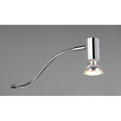 GIADA LAMPADA DA SPECCHIO ORIGINALE IN METALLO NERO O CROMO IP44 LAMPADINA GU10 DESIGN MODERNO TRIO LIGHTING - Cristalensi Shop 