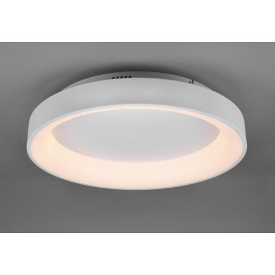 GIRONA PLAFONIERA MODERNA DIAMETRO CM 60 CON LED 48W LUCE DIMMERABILE BIANCO O NERO TRIO LIGHTING - Cristalensi Shop Online