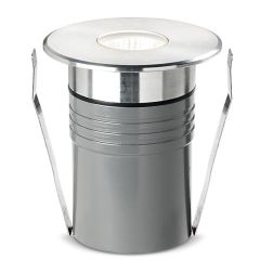 NIP INCASSO TONDO COB LED 5W 3000K O 4000K 220/240V IP67 CALPESTABILE Pan International - Cristalensi Shop Online 2