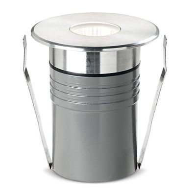 NIP INCASSO TONDO COB LED 5W 3000K O 4000K 220/240V IP67 CALPESTABILE Pan International - Cristalensi Shop Online