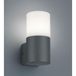 HOOSIC APPLIQUE CILINDRICA DA PARETE PER ESTERNI IP44 RUGGINE O ANTRACITE ATTACCO E27 MODERNA TRIO LIGHTING - Cristalensi Shop O 2