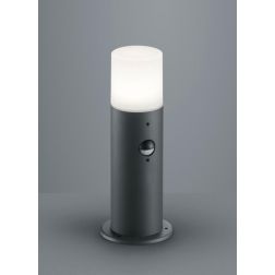 HOOSIC PALETTO DA ESTERNI CON SENSORE DI MOVIMENTO IP44 ANTRACITE ATTACCO E27 MODERNO TRIO LIGHTING - Cristalensi Shop Online