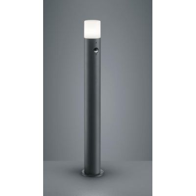 HOOSIC LAMPIONE DA ESTERNI CON SENSORE DI MOVIMENTO IP44 ANTRACITE ATTACCO E27 MODERNO TRIO LIGHTING - Cristalensi Shop Online