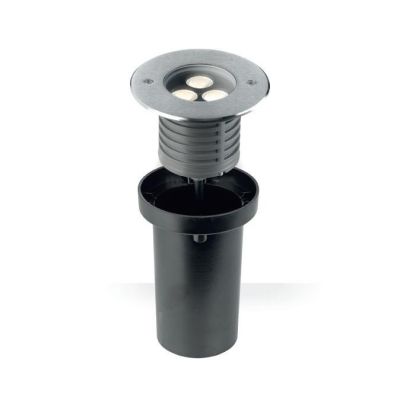 BART LED INCASSO 3X2W 220/240V 3000K O 4000K IP67 CALPESTABILE Pan International - Cristalensi Shop Online