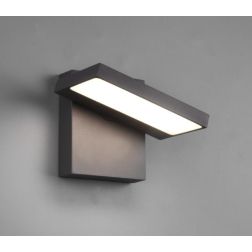 HORTON APPLIQUE PER ESTERNI CON DIFFUSORE ORIENTABILE IP54 LED 8W ANTRACITE MODERNO TRIO LIGHTING - Cristalensi Shop Online