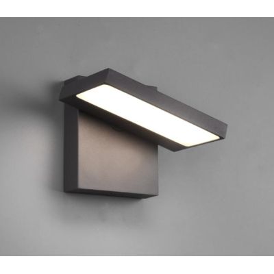 HORTON APPLIQUE PER ESTERNI CON DIFFUSORE ORIENTABILE IP54 LED 8W ANTRACITE MODERNO TRIO LIGHTING - Cristalensi Shop Online