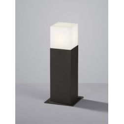 HUDSON PALETTO DA ESTERNI H30 IP44 ANTRACITE ATTACCO E14 SQUADRATO MODERNO TRIO LIGHTING - Cristalensi Shop Online