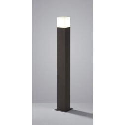 HUDSON LAMPIONE DA ESTERNI H80 IP44 ANTRACITE ATTACCO E14 SQUADRATO MODERNO TRIO LIGHTING - Cristalensi Shop Online