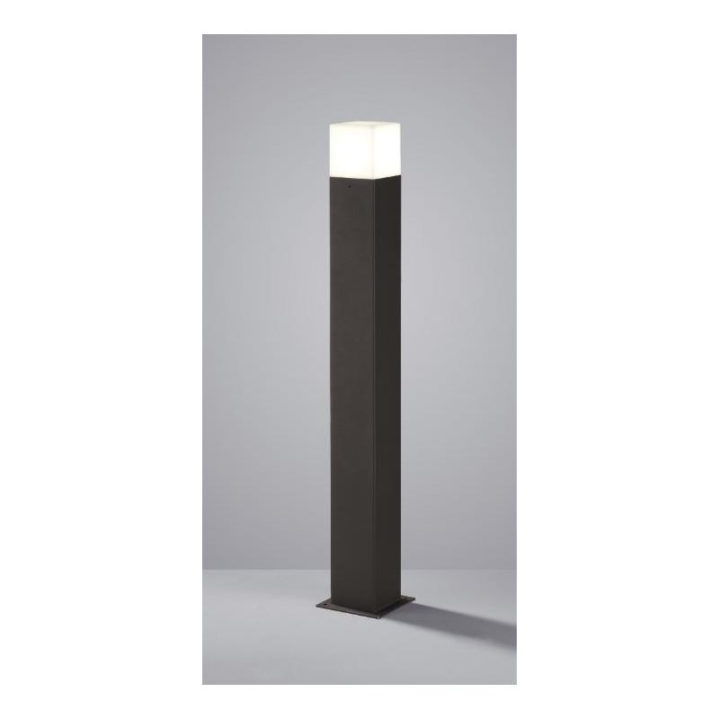 HUDSON LAMPIONE DA ESTERNI H80 IP44 ANTRACITE ATTACCO E14 SQUADRATO MODERNO TRIO LIGHTING - Cristalensi Shop Online