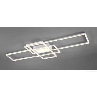 IRVINE PLAFONIERA CON TRE RETTANGOLI LED 60W MODERNA DIMMERABILE 4 FINITURE COLORE TRIO LIGHTING - Cristalensi Shop Online