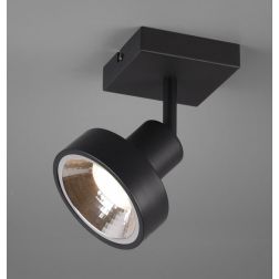 LEON FARETTO DA SOFFITTO LED GU10 ORIENTABILE IN METALLO FINITURA NERA TRIO LIGHTING - Cristalensi Shop Online 2