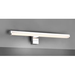 LINO APPLIQUE DA SPECCHIO FINITURA NERA O CROMO IP44 LED 7,5W LUCE 3000K MODERNA LARGHEZZA CM 40 TRIO LIGHTING - Cristalensi Sho 2