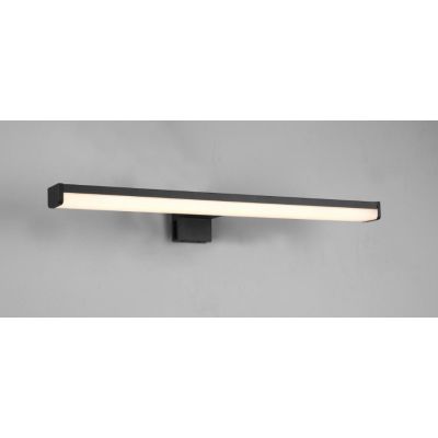 LINO APPLIQUE DA SPECCHIO FINITURA NERA O CROMO IP44 LED 7,5W LUCE 3000K MODERNA LARGHEZZA CM 40 TRIO LIGHTING - Cristalensi Sho