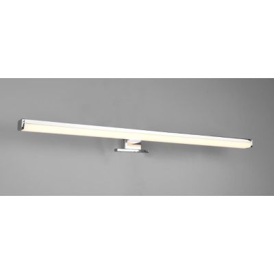 LINO APPLIQUE DA SPECCHIO FINITURA NERA O CROMO IP44 LED 11,5W LUCE 3000K MODERNA LARGHEZZA CM 60 TRIO LIGHTING - Cristalensi Sh