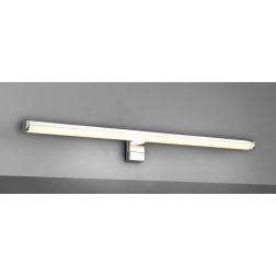 LINO APPLIQUE DA SPECCHIO FINITURA NERA O CROMO IP44 LED 11,5W LUCE 3000K MODERNA LARGHEZZA CM 60 TRIO LIGHTING - Cristalensi Sh