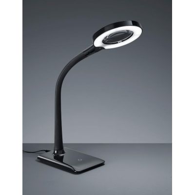 LUPO LAMPADA DA TAVOLO A LED 2 COLORI E LENTE DI INGRANDIMENTO 3 DIOTTRIE TRIO LIGHTING - Cristalensi Shop Online