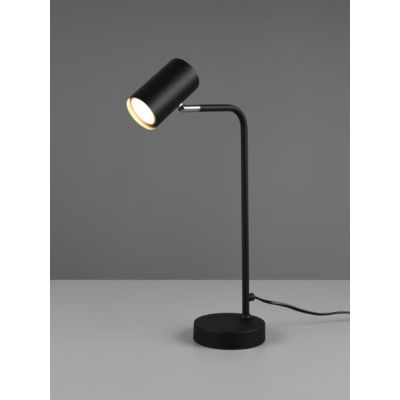 MARLEY LAMPADA DA TAVOLO H45 IN METALLO FINITURA BIANCO O NERO MODERNA ATTACCO GU10 TRIO LIGHTING - Cristalensi Shop Online