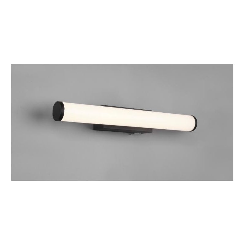 MATTIMO LAMPADA DA SPECCHIO FINITURA CROMO O NERA IP44 LED 4,3W LUCE 3000K LARGHEZZA CM 40 MODERNA TRIO LIGHTING - Cristalensi S