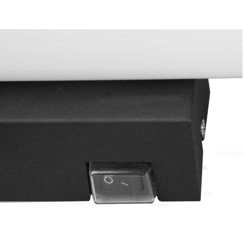 MATTIMO LAMPADA DA SPECCHIO FINITURA CROMO O NERA IP44 LED 4,3W LUCE 3000K LARGHEZZA CM 40 MODERNA TRIO LIGHTING - Cristalensi S