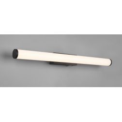 MATTIMO LAMPADA DA SPECCHIO FINITURA NERA O CROMO IP44 LED 6,5W LUCE 3000K LARGHEZZA CM 60 MODERNA TRIO LIGHTING - Cristalensi S