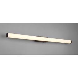 MATTIMO LAMPADA DA SPECCHIO FINITURA NERA O CROMO IP44 LED 8,6W LUCE 3000K LARGHEZZA CM 80 MODERNA TRIO LIGHTING - Cristalensi S